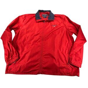 Polo Sport Ralph Lauren Red Windbreaker Jacket XL